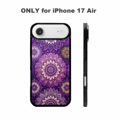 iPhone 17 Air Case — Small Mandala Pattern Randomly Varying Floral, Custom Designed Case Cover
