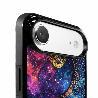 iPhone 17 Air Case — Snake Print Galaxy Seamless Pattern Animal, Custom Phone Case