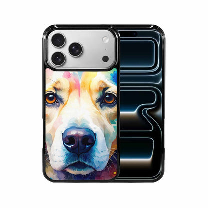 iPhone 17 Pro Max Case — Golden Retriever Watercolor Art Watercolor Abstract, Unique Phone Case Design