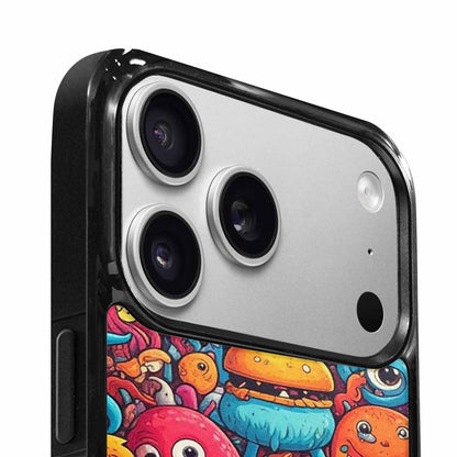 iPhone 17 Pro Max Case — Small Cartoon Monster Character Cartoon Cute, Custom Printed Phone Case