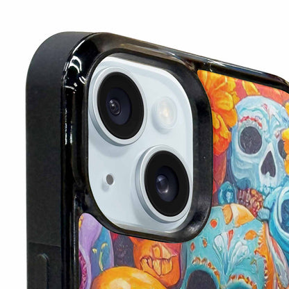 iPhone 15 Plus Case — Sugar Skullsmelting Sugar Skulls 9h5, Personalized Phone Case