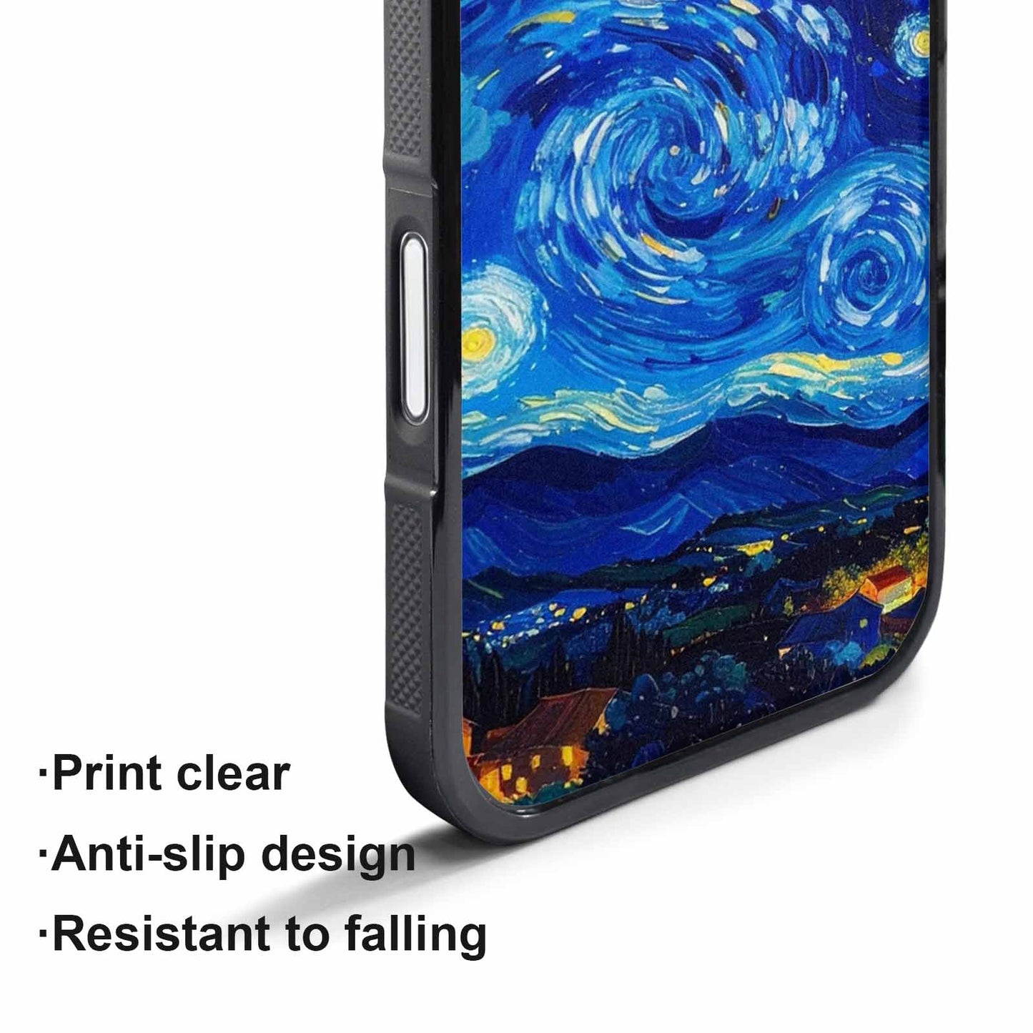 iPhone 17 Air Case — Starry Night Van Gogh Custom Galaxy, Custom Print Case Cover