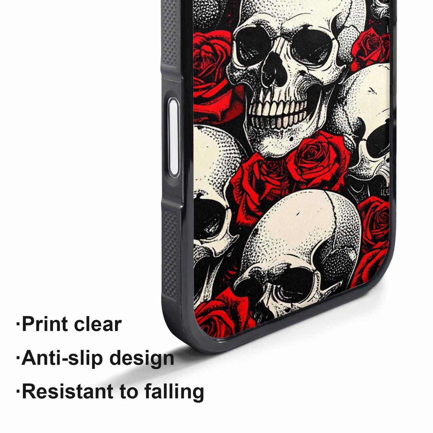iPhone 17 Air Case — Skull Dark Art Gothic Print Gothic, Custom Designed Case Cover