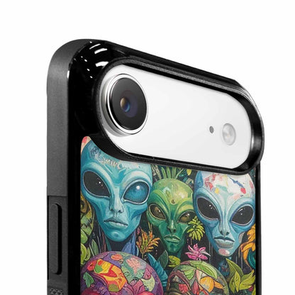 iPhone 17 Air Case — Aliens Pattern Hundreds Of Sma Alien, Custom Phone Case