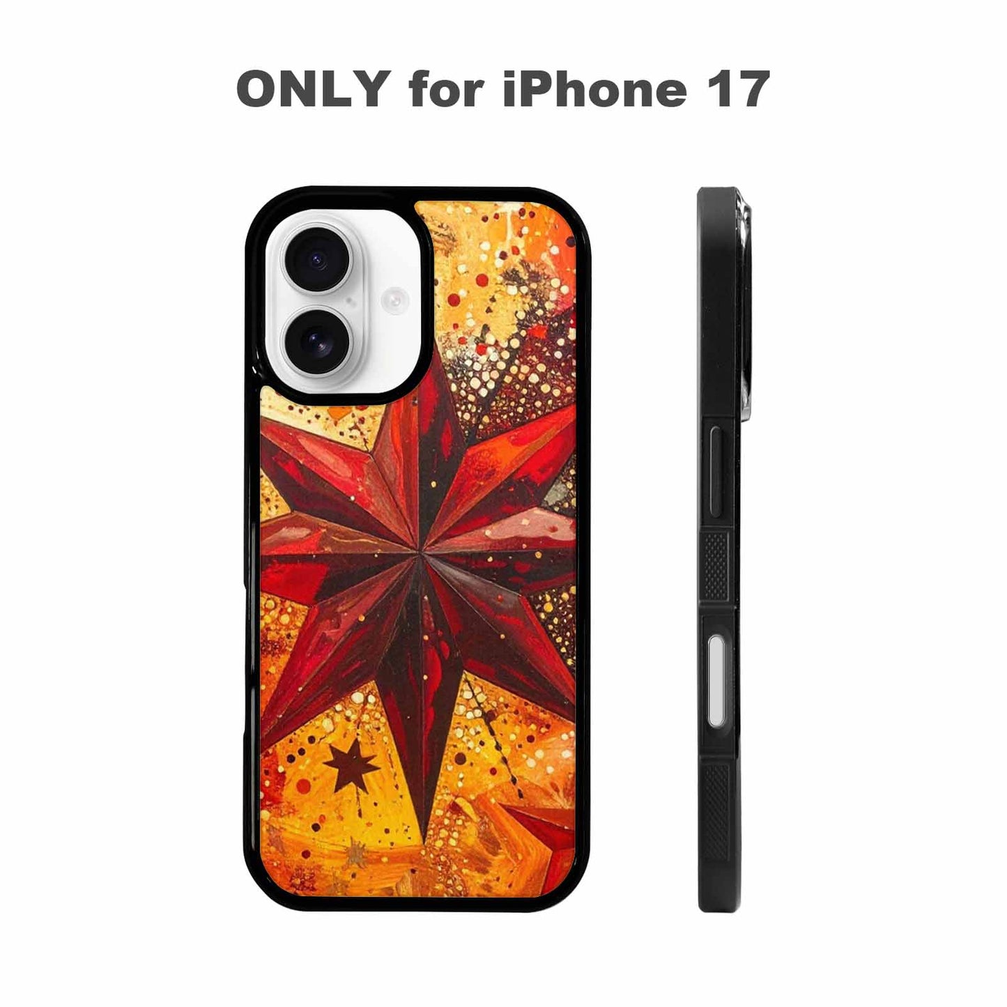 iPhone 17 Case — Bold Thanksgiving Star Galaxy Space, Unique Phone Case Design