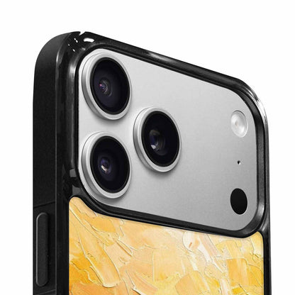 iPhone 17 Pro Max Case — Impressionist Sunflower Brushstroke Pattern Floral, Personalized Phone Case