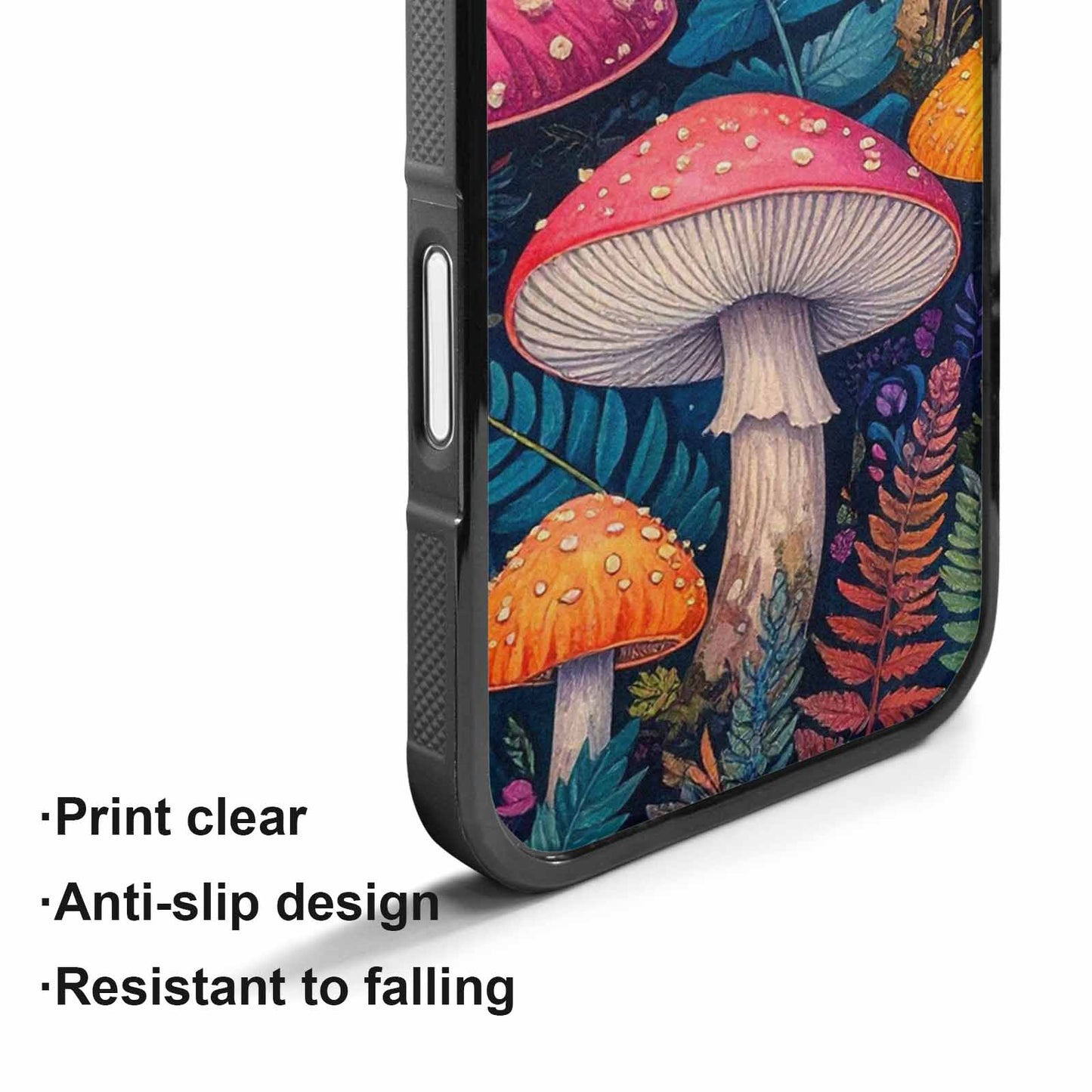 iPhone 17 Case — Mushrooms Botanicalmushrooms P T7m Floral, Customized Protective Case