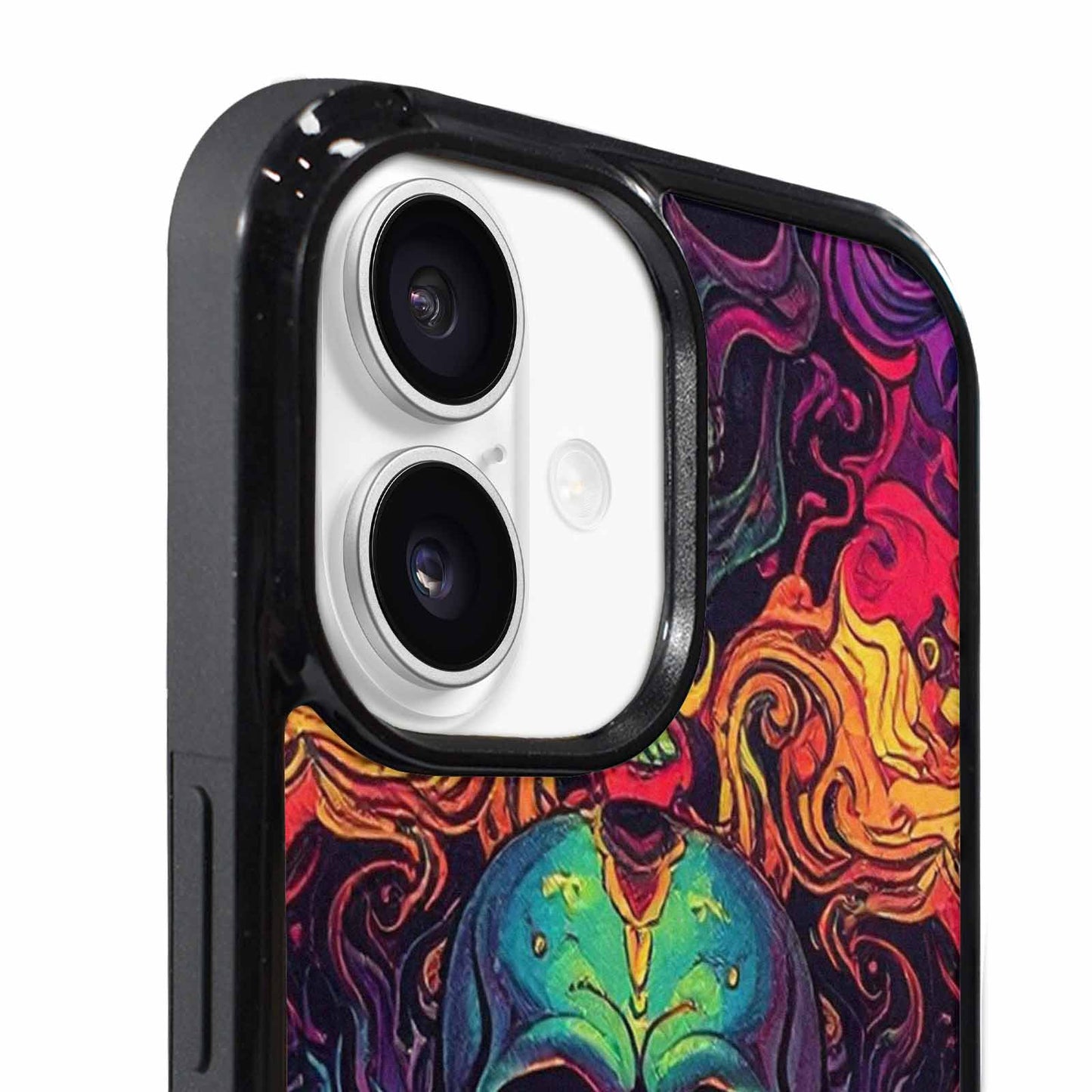 iPhone 17 Case — Skull Dark Art Gothic Print Gothic, Unique Phone Case Design