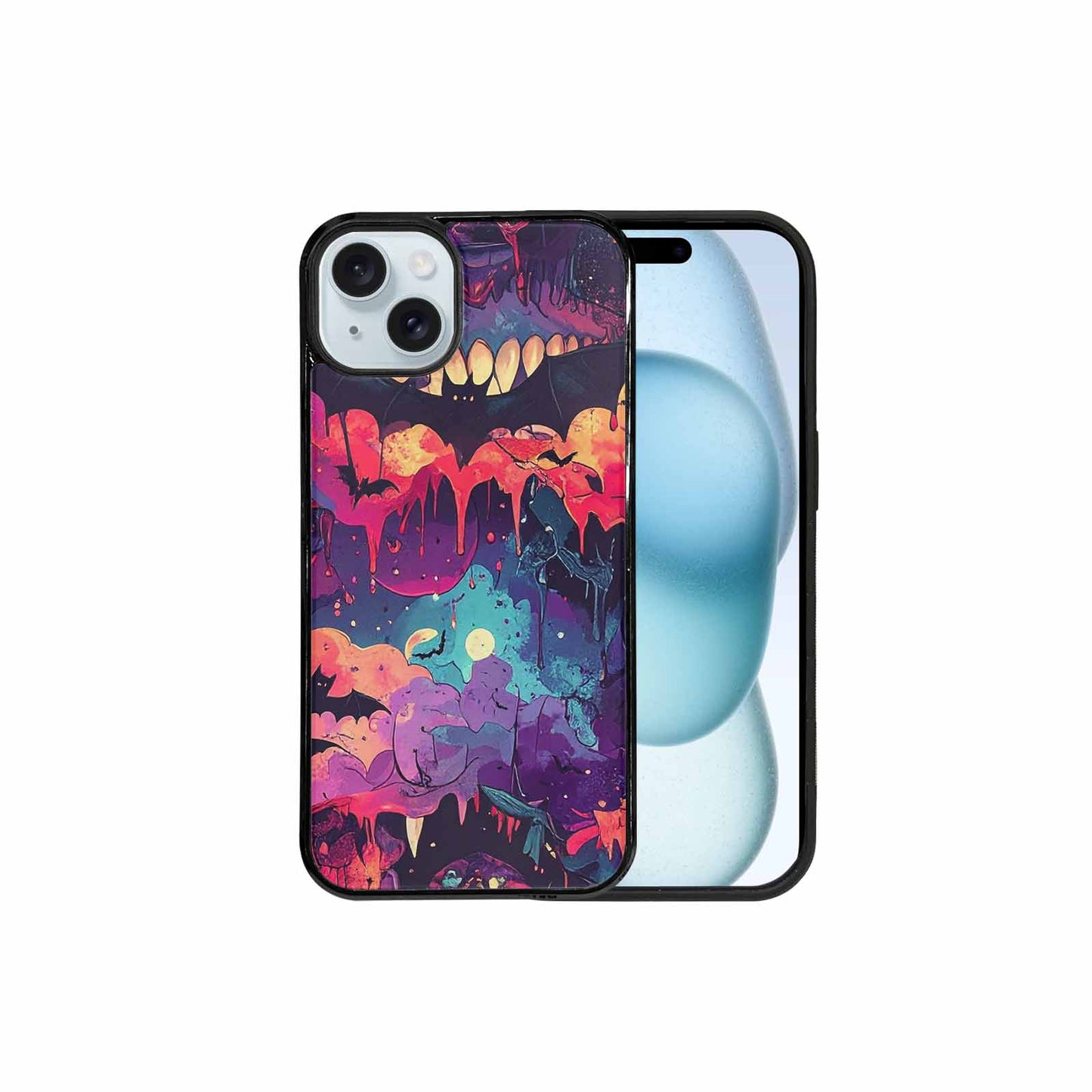 iPhone 15 Plus Case — Vampire Fangs Bats Vampire Fangs And, Personalized Phone Case