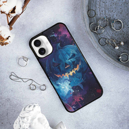 iPhone 16 Plus Case — Eamless Repeating Pattern Of Overlapping Pumpkin, Unique Phone Case Design