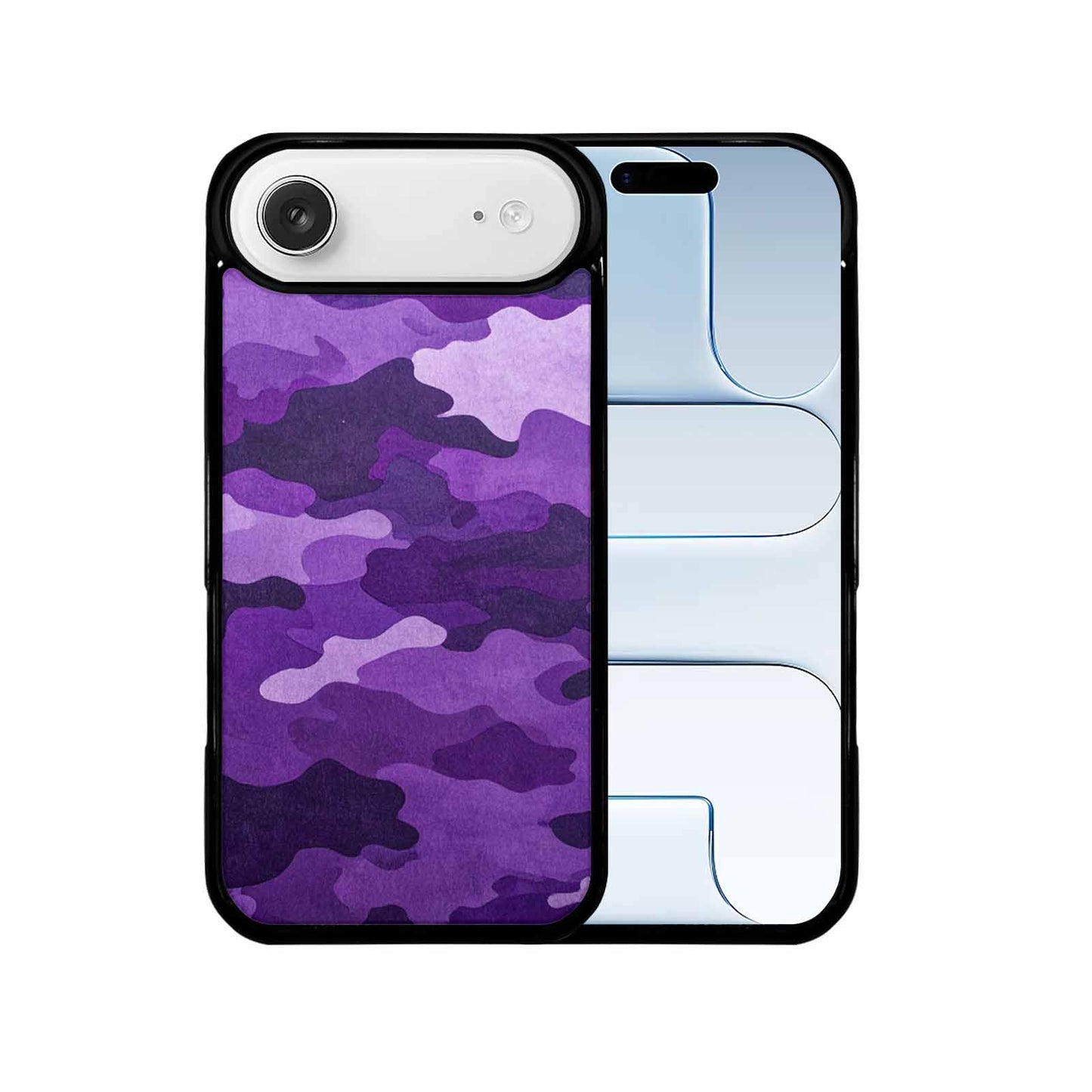 iPhone 17 Air Case — Camo Style Pattern In Shades Camo, Original Design Phone Case