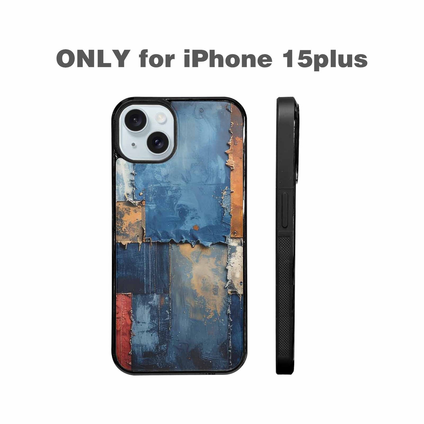 iPhone 15 Plus Case — Curve The Ripping Demin Tectures For, Custom Designed Case Cover