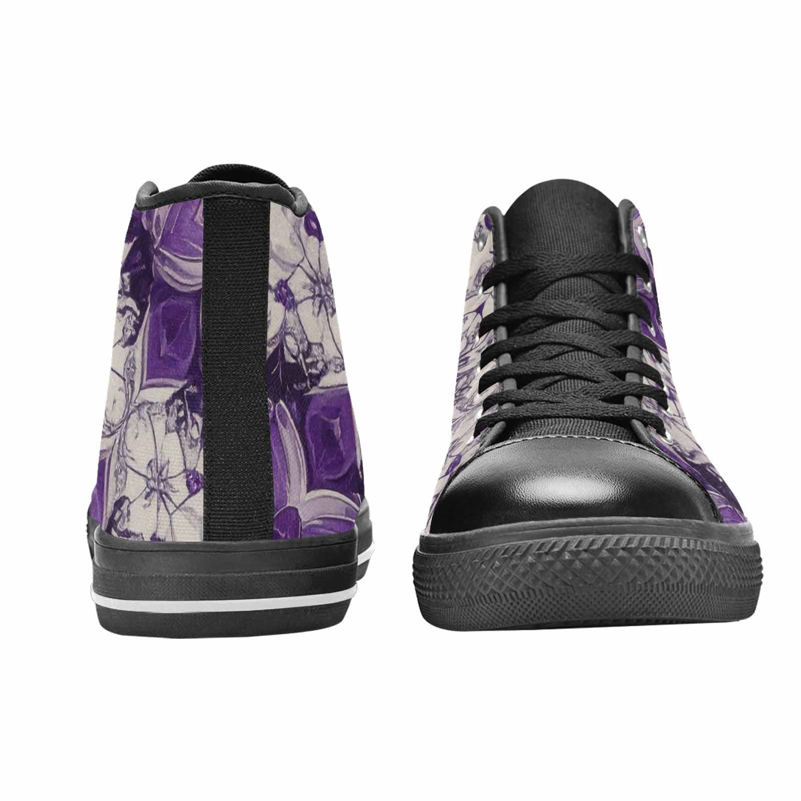 MEN'S Mandala High Top Canvas Grunge Custom Shoes