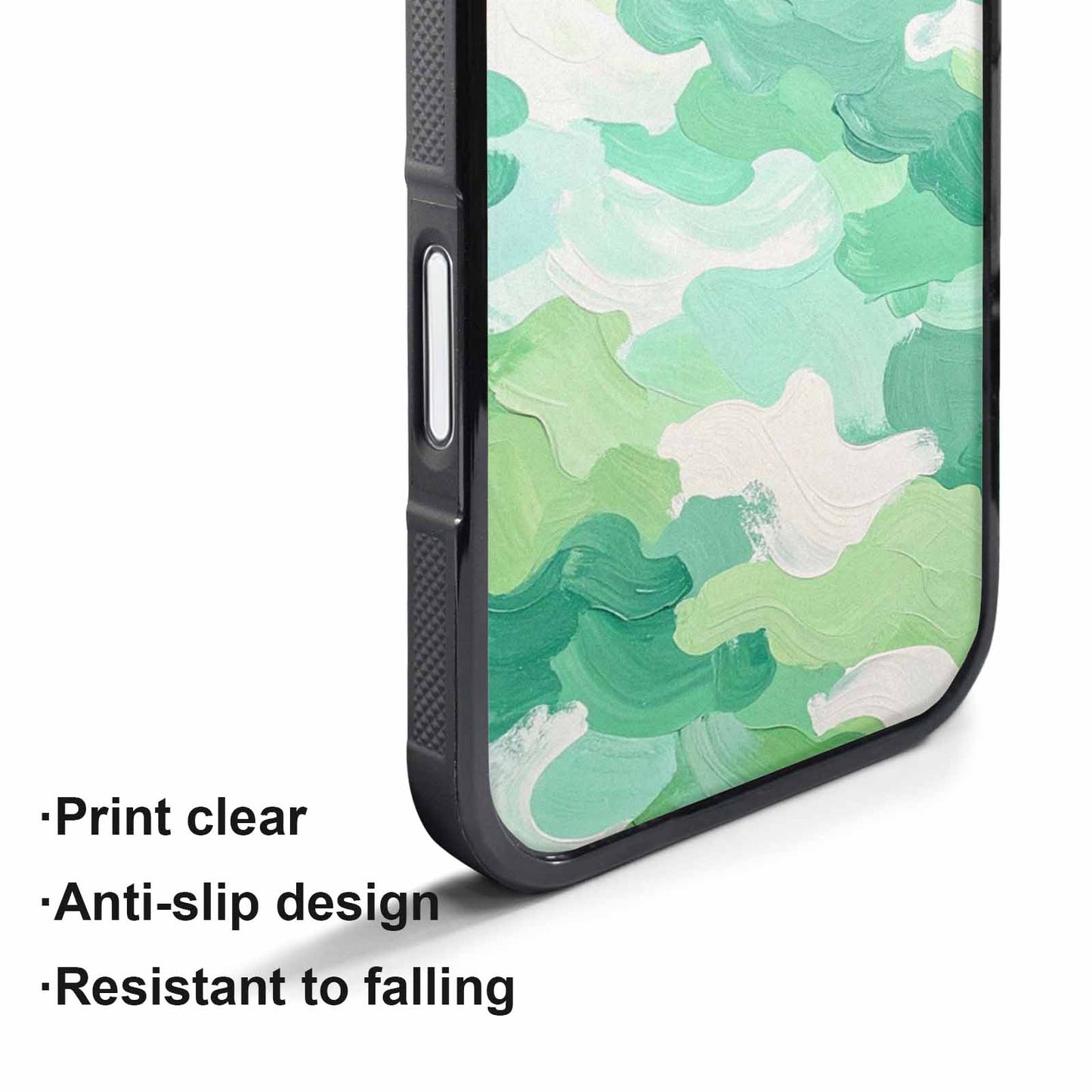 iPhone 17 Pro Max Case — Seamless Tileable Pattern Of Camo, Custom Printed Phone Case
