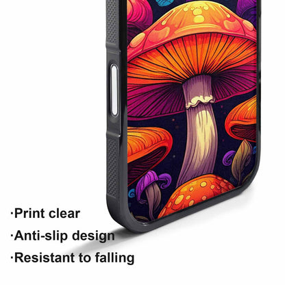 iPhone 17 Air Case — Psychedelic Mushroom Cartoon Pattern Cartoon Cute, Original Design Phone Case