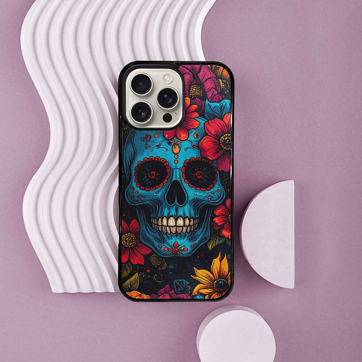 iPhone 16 Pro Max Case — Skulls, Unique Phone Case Design