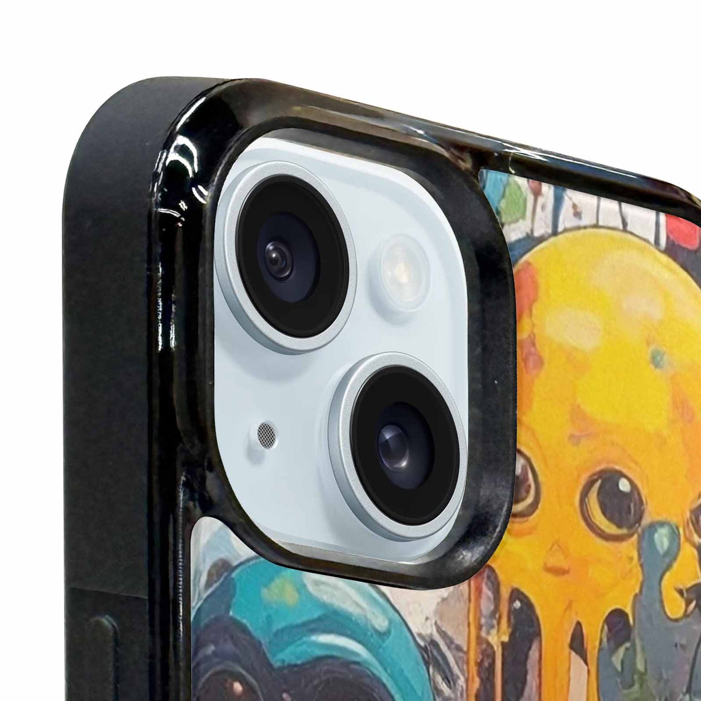 iPhone 15 Plus Case — Aliens Camomelting Aliens Patt Sex, Custom Art Phone Cover