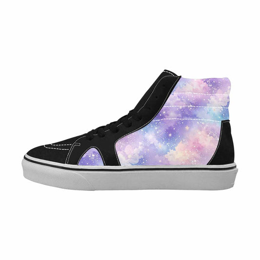 MEN'S Galaxy Art - High Top Canvas Wallpaper Art Sneakers