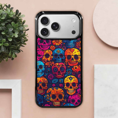 iPhone 17 Pro Max Case — Skull Dark Art Gothic Print Gothic, Custom Made Phone Cover