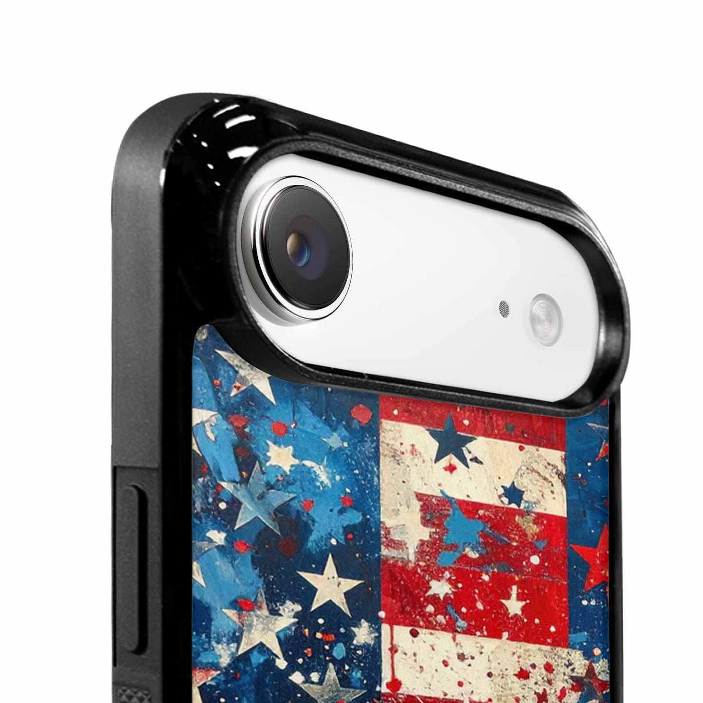 iPhone 17 Air Case — Patriotic Stars And Stripes American Galaxy, Unique Phone Case Design