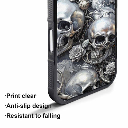 iPhone 17 Pro Case — Seamless Tileable Pattern Of Overlapping Gothic, Personalized Phone Case