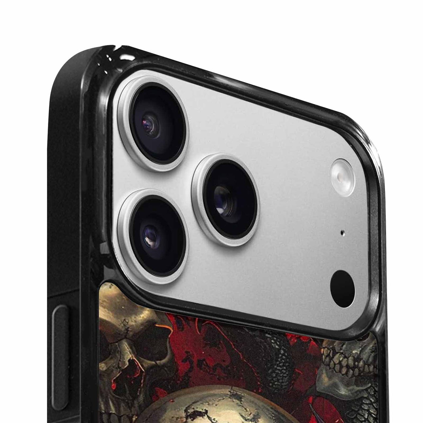 iPhone 17 Pro Max Case — Skull Dark Art Gothic Print Gothic, Custom Print Case Cover
