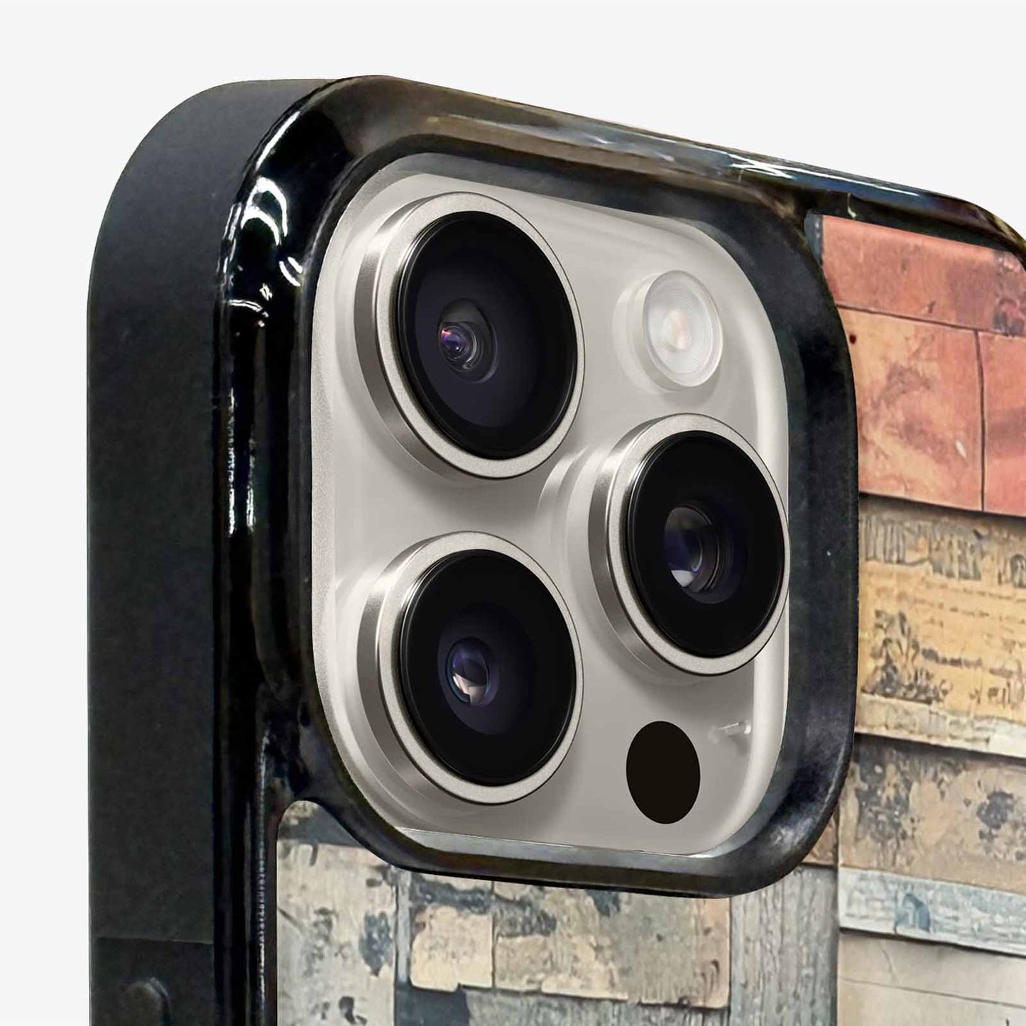 iPhone 16 Pro Case — Distressed Grunge Texture Pattern Hundreds Of, Customized Protective Case