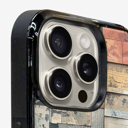 iPhone 16 Pro Case — Distressed Grunge Texture Pattern Hundreds Of, Customized Protective Case