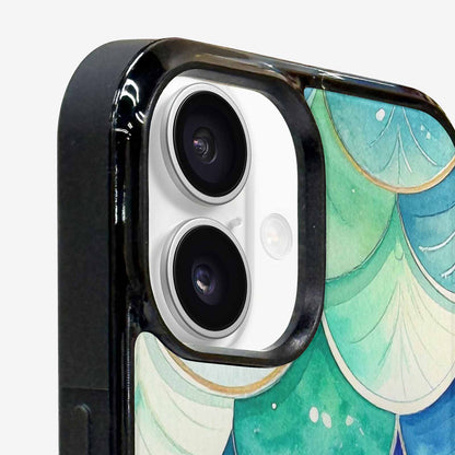 iPhone 16 Plus Case — Mermaid Scale, Customized Protective Case