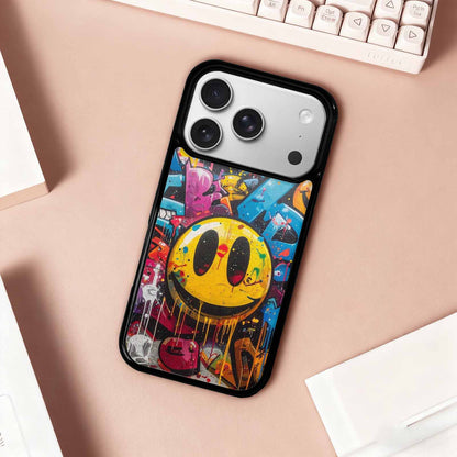 iPhone 17 Pro Case — Graffiti Style Word Art Fragments Original, Original Design Phone Case