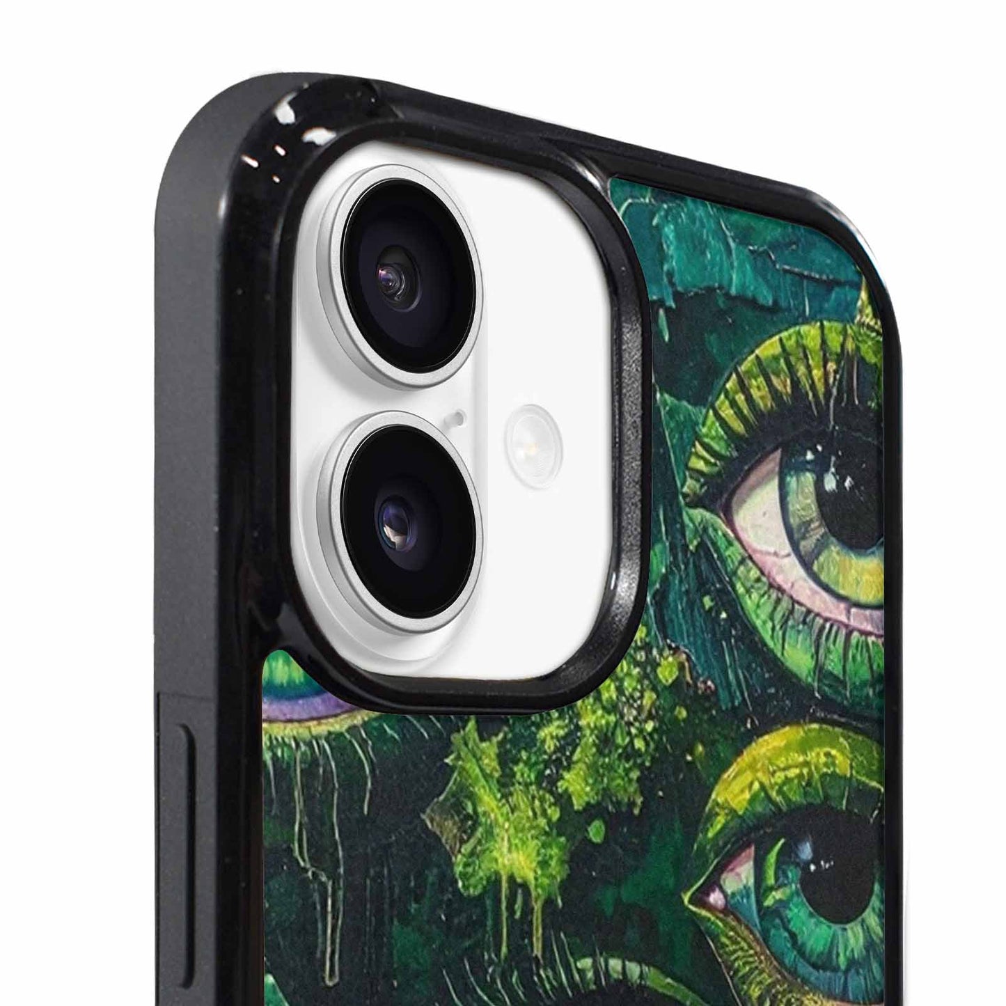 iPhone 17 Case — Reptile Eye Cartoon Cute, Custom Printed Phone Case