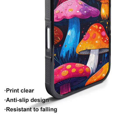 iPhone 17 Pro Max Case — Vivid Winter Mushroom Cartoon Cute, Custom Printed Phone Case