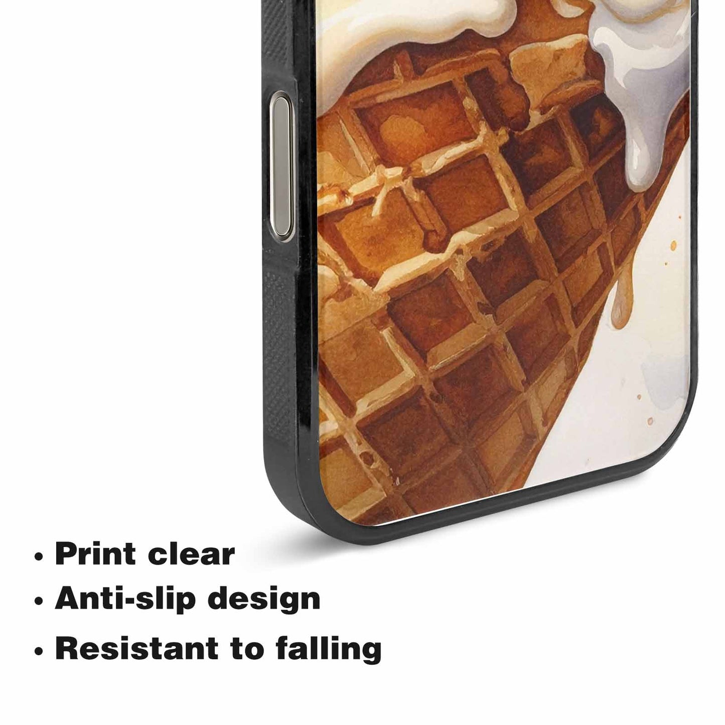 iPhone 15 Pro Max Case — Extreme Close Up Shot Only Drippig, Custom Phone Case