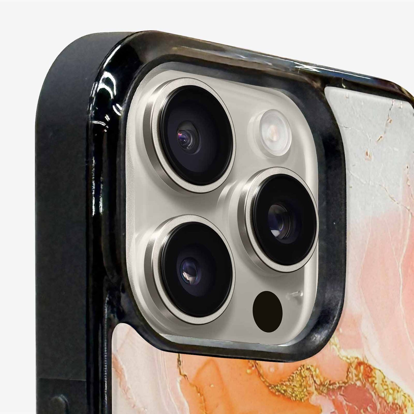 iPhone 16 Pro Case — Marble Vein Marble Veins Pattern Hundreds, Custom Made Phone Cover