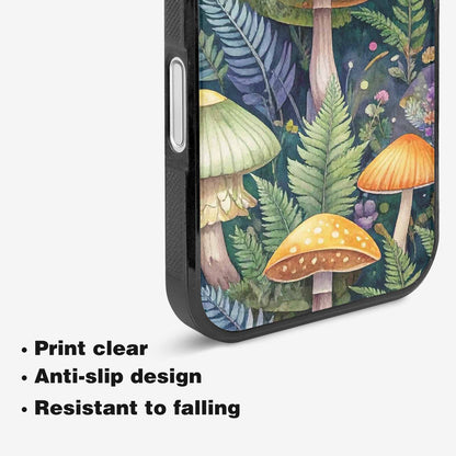 iPhone 16 Plus Case — Mushrooms Botanicalmushrooms P, Original Design Phone Case