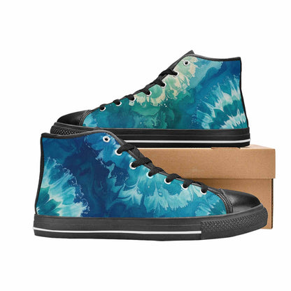 MEN'S Tie Dye - High Top Canvas Surreal Sneakers