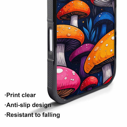 iPhone 17 Air Case — Vivid Winter Mushroom Seamless Cartoon Cute, Custom Art Phone Cover