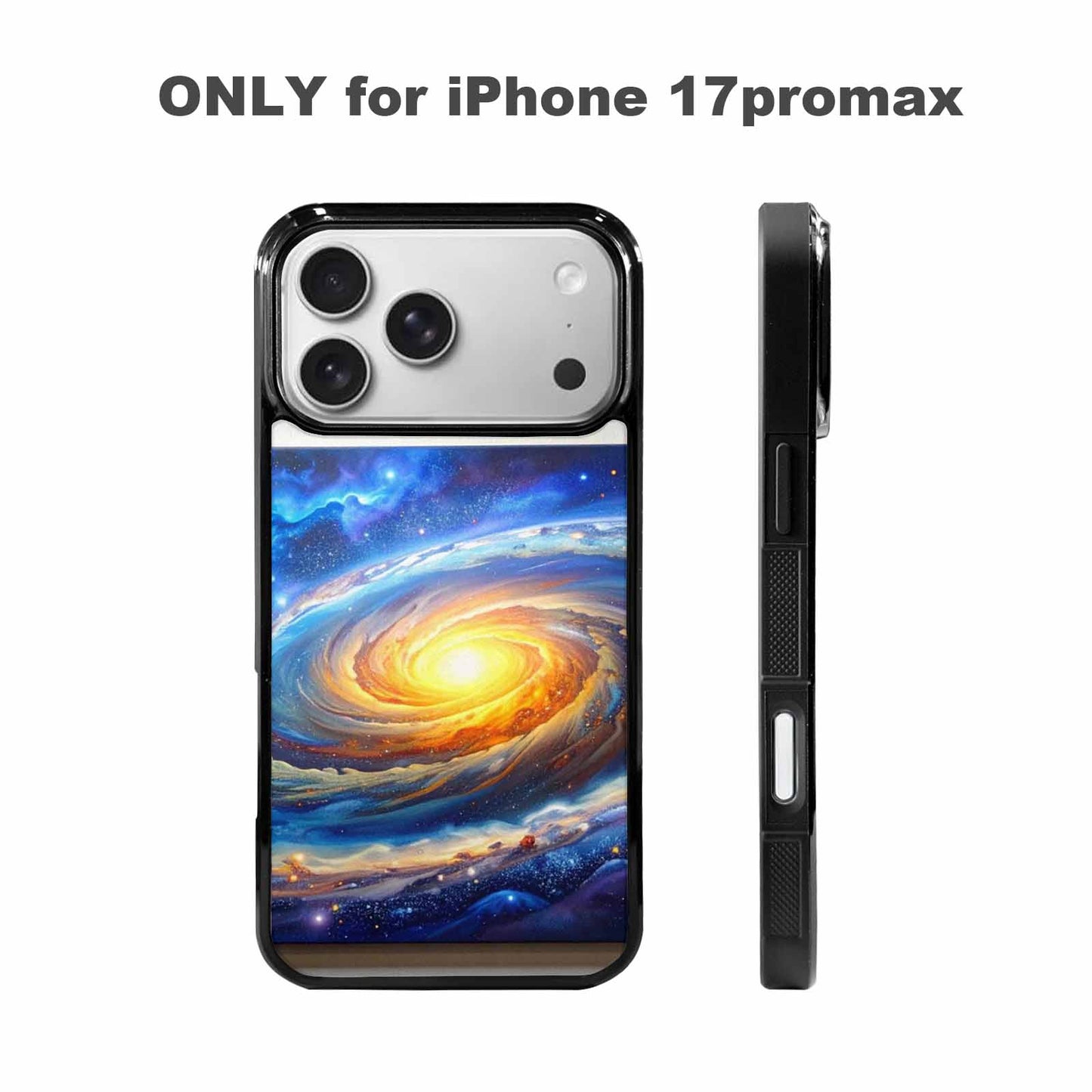 iPhone 17 Pro Max Case — Galaxy Cosmic Print Galaxy Space, Custom Made Phone Cover
