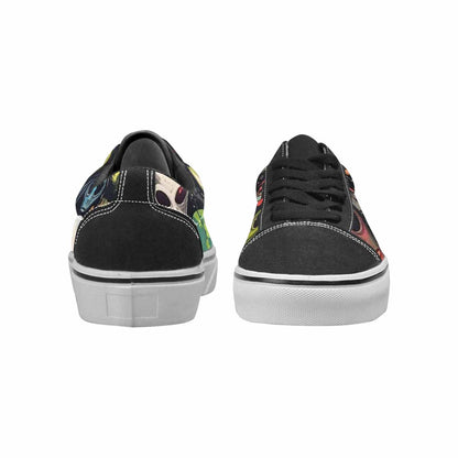 WOMEN'S Aliens × Camo Aliens Lace-Up Canvas Surreal Shoes