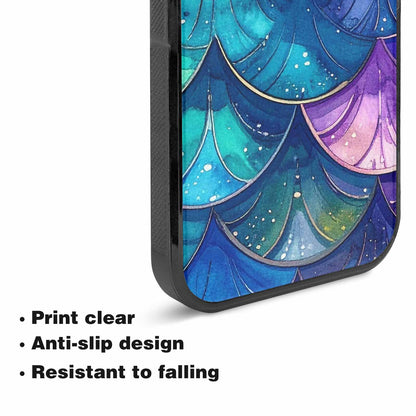 iPhone 15 Plus Case — Mermaid Scale, Custom Phone Case