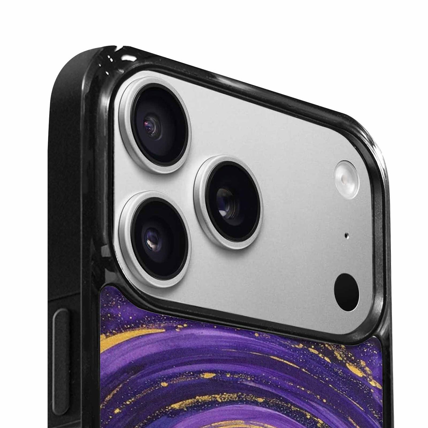 iPhone 17 Pro Max Case — Swirling Brushstroke Starry Night Galaxy Space, Personalized Phone Case