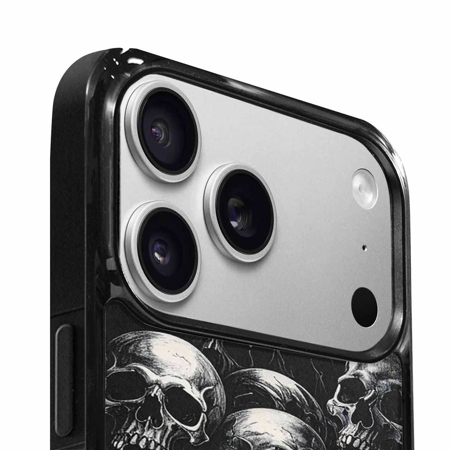 iPhone 17 Pro Max Case — Skull Dark Art Gothic Print Gothic, Custom Made Phone Cover