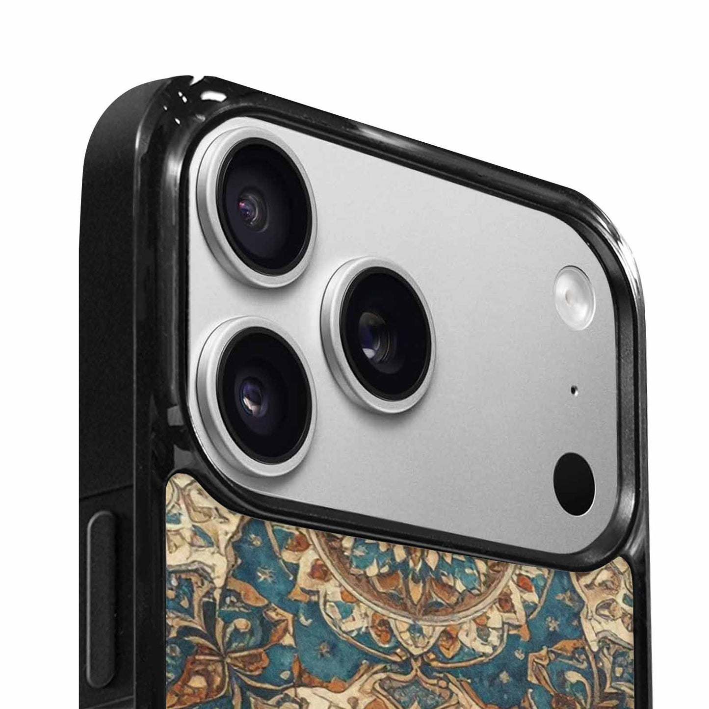 iPhone 17 Pro Max Case — Small Mandala Pattern, Randomly Floral, Custom Made Phone Cover