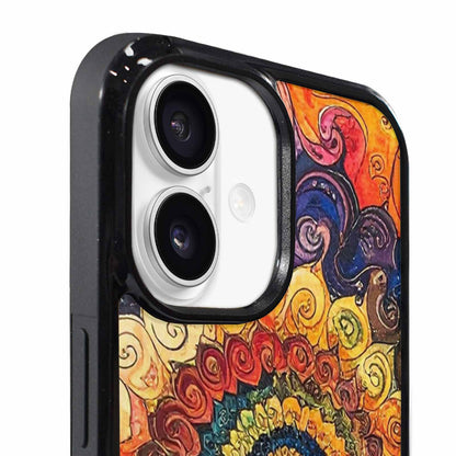 iPhone 17 Case — Tie Dye Swirls (black Tie Dye, Unique Phone Case Design