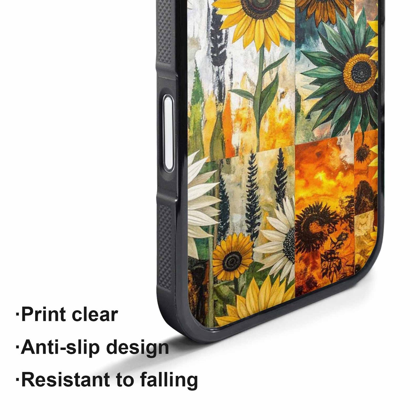 iPhone 17 Pro Case — Blend Melt Them Together Small Floral, Custom Phone Case