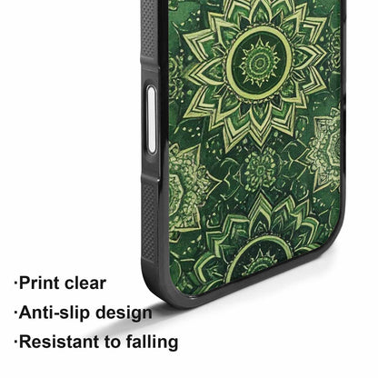 iPhone 17 Case — Small Mandala Pattern, Randomly Floral, Unique Phone Case Design