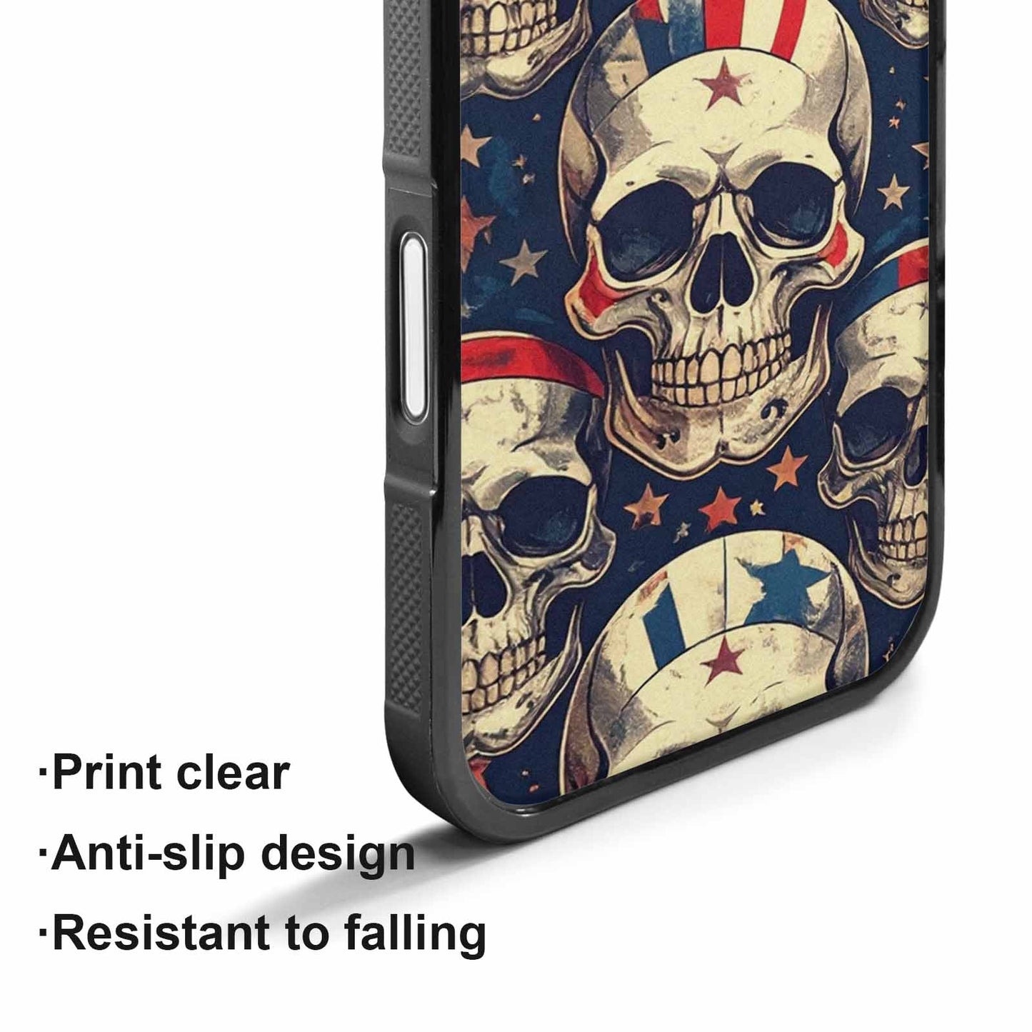 iPhone 17 Case — Skull Dark Art Gothic Print Gothic, Original Design Phone Case
