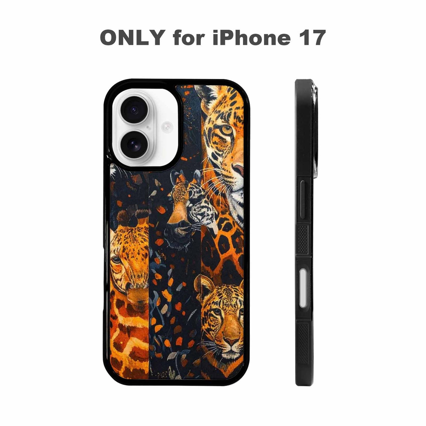 iPhone 17 Case — Small Animal Print Pattern, Animal Print, Personalized Phone Case