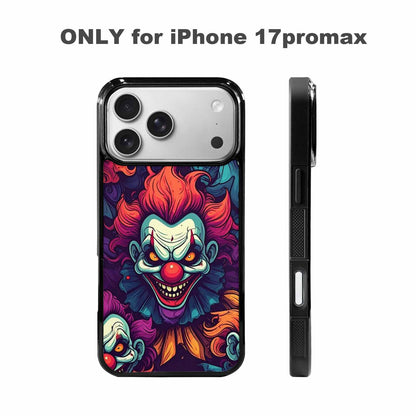 iPhone 17 Pro Max Case — Evil Clowns Cartoon Art Cartoon Cute, Customized Protective Case