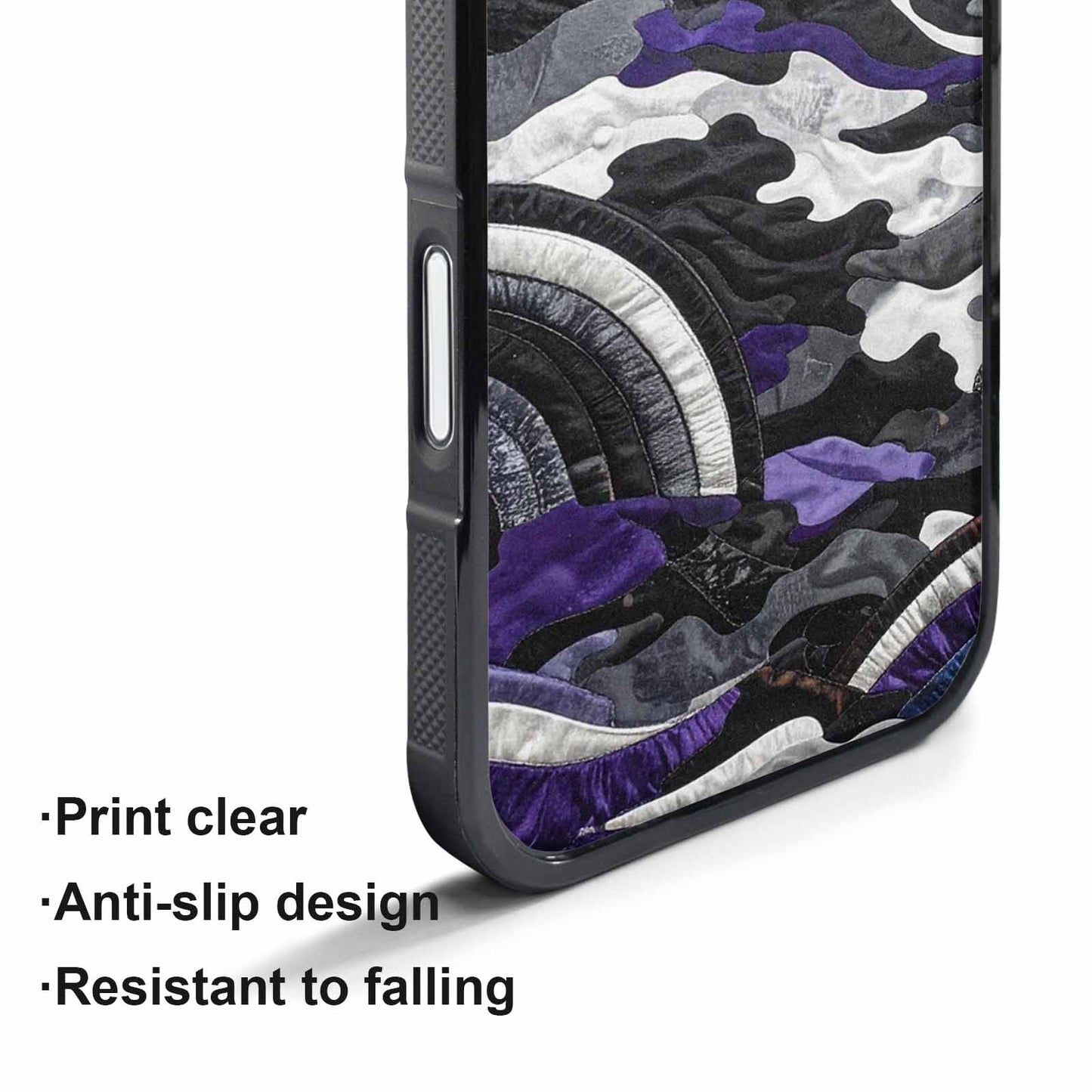 iPhone 17 Pro Max Case — Vivid Camo Asexual Camo, Custom Made Phone Cover